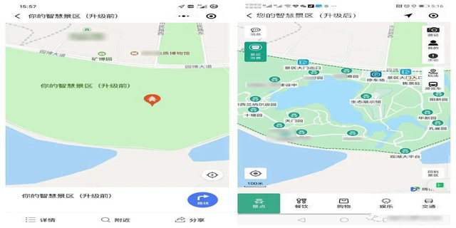 江苏校园导航电子地图小程序开发