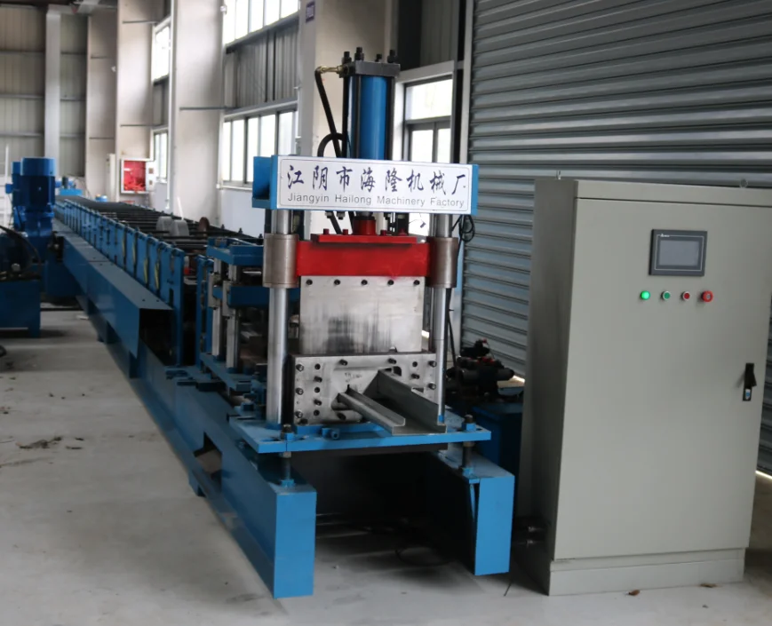 Packaging box top beam forming machine