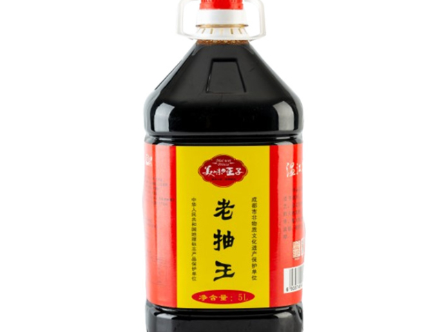 温江晒露酱油批发商 真诚推荐 成都市温江区美味王酿造食品供应