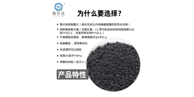 广州干式除臭滤料哪家专业 翡尔达环保科技供应