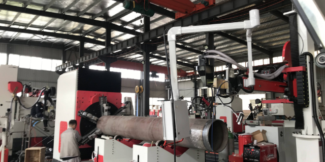 工业化管道预制自动焊接设备生产过程,管道预制自动焊接设备