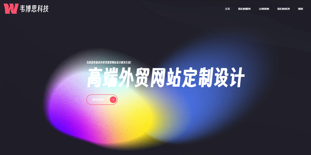 梅州个人外贸网站设计案例  深圳市韦博思供应
