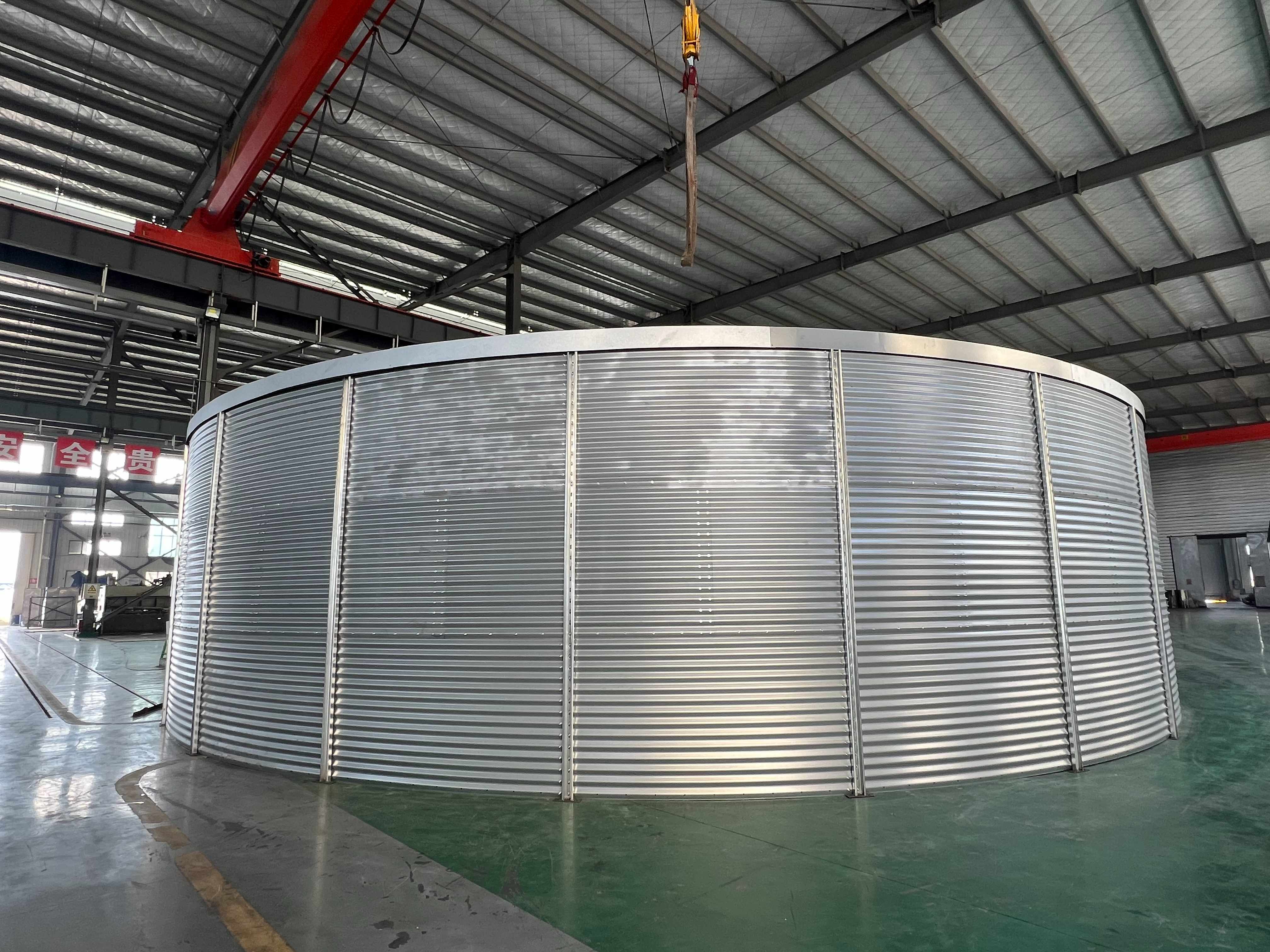 帆布鍍鋅蓄水池 —— 低成本高容量的蓄水佳選