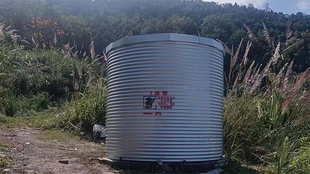 貴州鍍鋅帆布蓄水池魚(yú)池水箱定制,帆布蓄水池