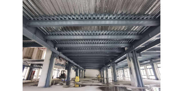 蚌埠单层厂房钢结构隔层施工