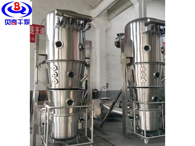 沸腾流化床造粒设备调试 常州市贝奇干燥设备供应