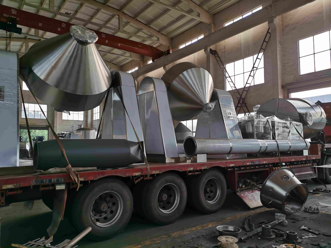 苏州双锥回转真空干燥机厂家供应 常州市贝奇干燥设备供应