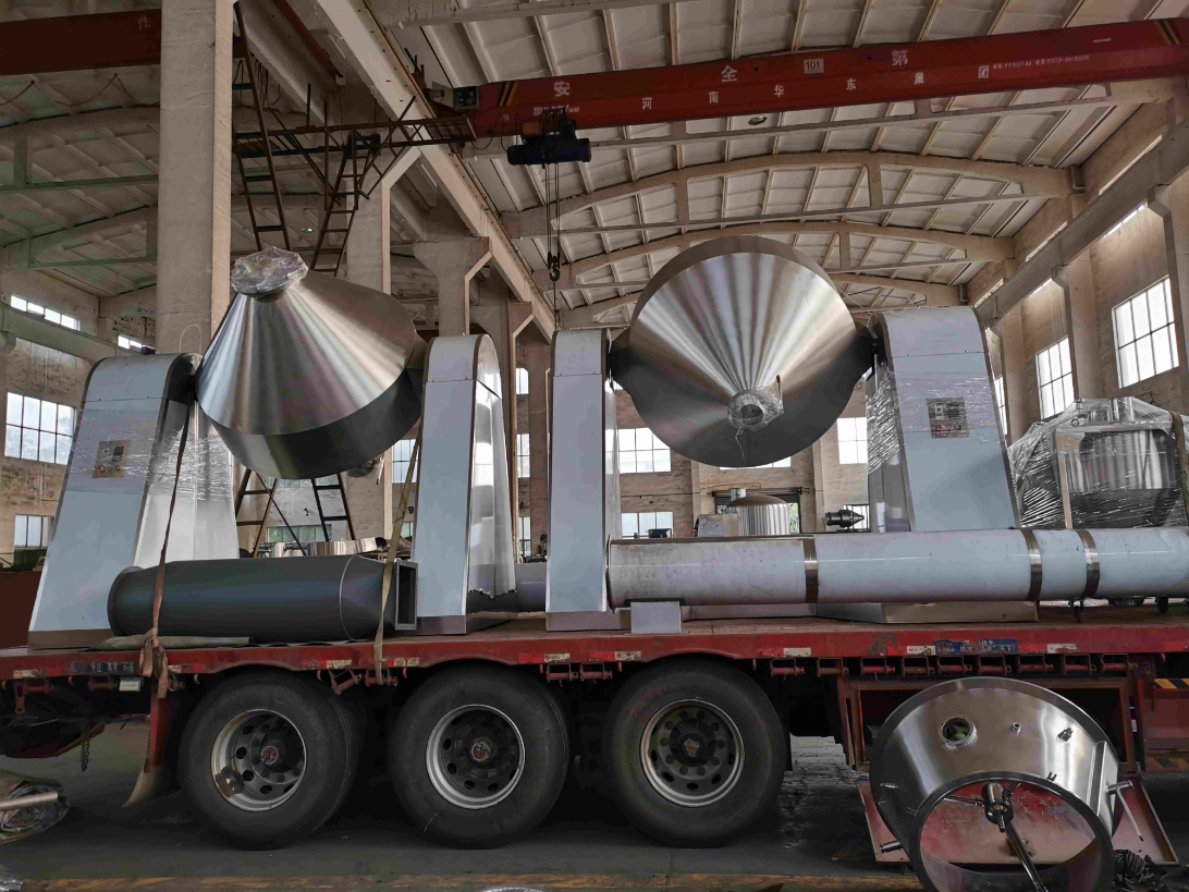 潍坊双锥回转真空干燥机厂家供应 常州市贝奇干燥设备供应