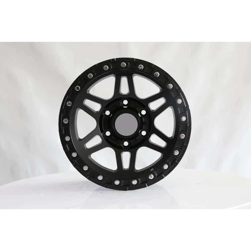 Black Machine SUV wheel 16inch Aluminum alloy wheel hub for Off-Road