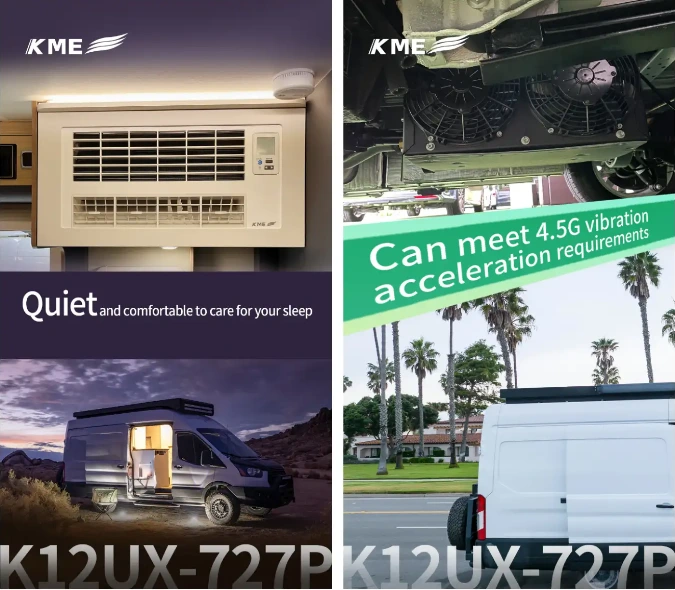 12V Double Fan RV Air Conditioners——K12UX-727P