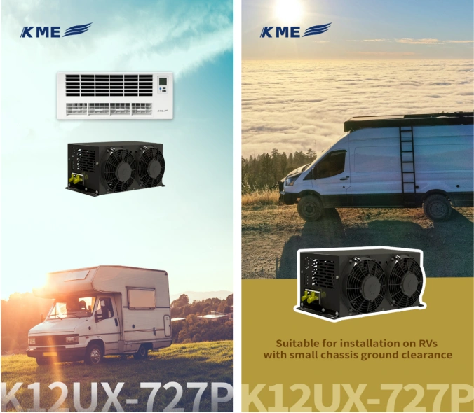 12V Double Fan RV Air Conditioners——K12UX-727P