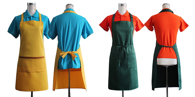 中国香港围裙定制logo 欢迎咨询 上海满伊服饰供应