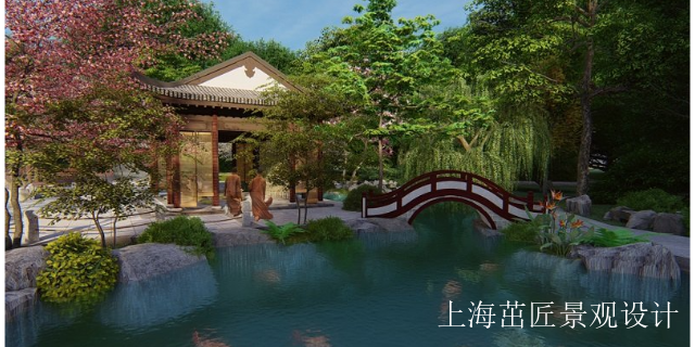 昆山私家花园景观工程设计施工 来电咨询 上海茁匠景观工程供应