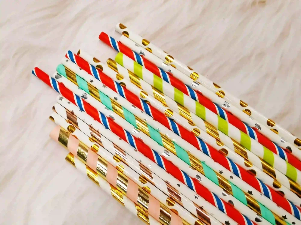 eco-friendly biodegradable paper straws
