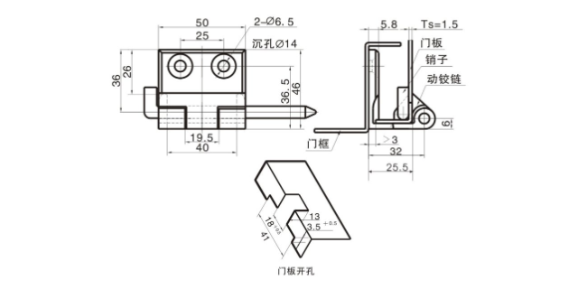 南通外鉸鏈 寧波市歐堡科技供應