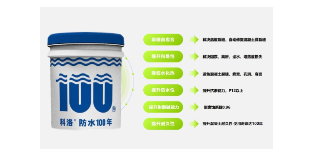 深圳水化热抑制剂采购 科洛结构自防水供应