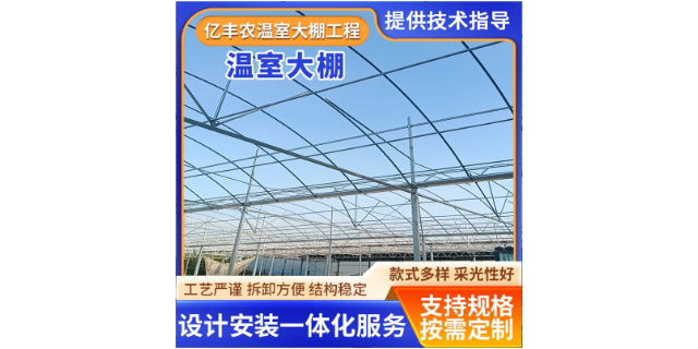 上海智能温控温室大棚项目工程