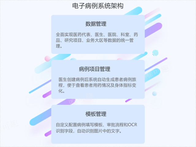 浙江高效电子病例收集病例信息 杭州唯可趣信息技术供应