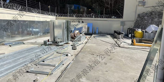 惠州无边钢结构游泳池工厂,钢结构游泳池