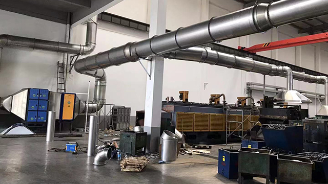 湖州冲压热处理油烟净化器安装 宁波德益环保科技供应