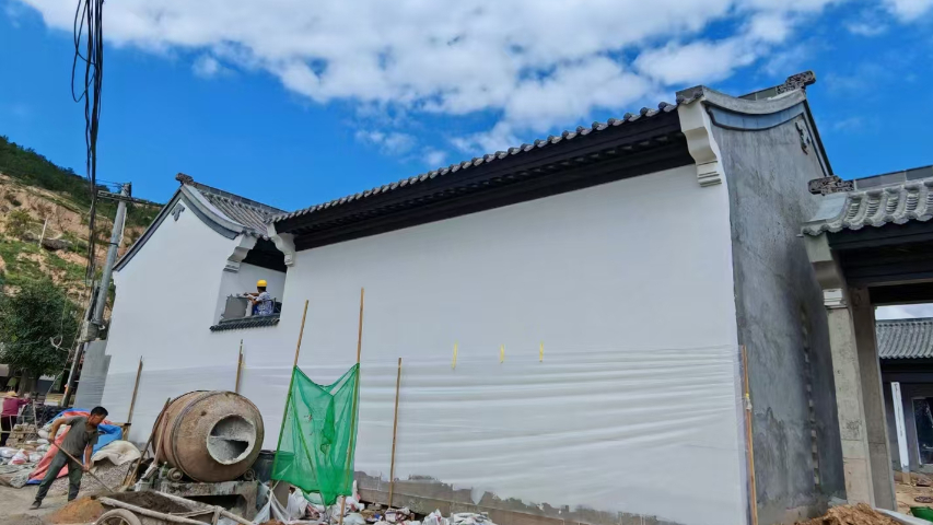 蕪湖中式門頭自建房裝飾,自建房