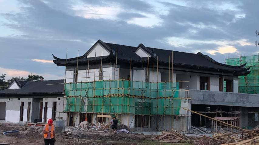 無錫連排別墅自建房營造 鴻仁古建 上海鴻仁建筑裝飾工程供應(yīng)