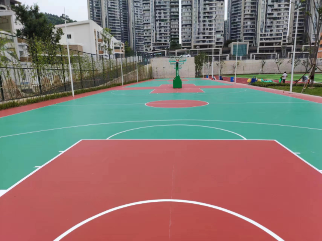厦门户外硅pu球场翻新 广东双赢体育设施供应