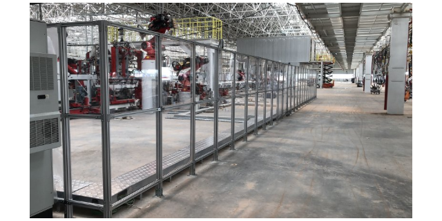宁波工业铝型材防护围栏定制加工 上海勒朴供应