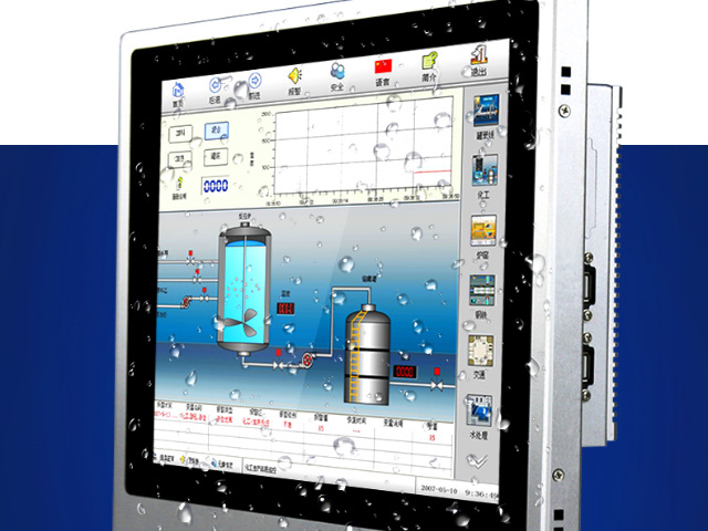 河南电阻触摸工业显示器,工业显示器