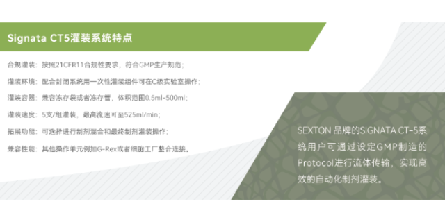 上海TIL细胞药物细胞灌装系统 真诚推荐 上海曼博生物医药科技供应