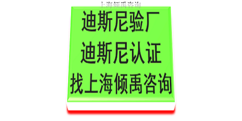 上海disney验厂迪斯尼验厂 真诚推荐 上海倾禹咨询供应