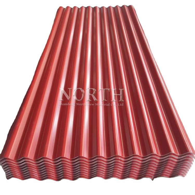 PVDF Paint Corrugated Steel Roof Sheet PPGI Roofing
