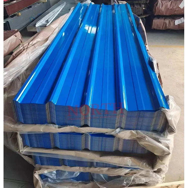 Ral Color coated 24 26 28 30 Gauge Metal roof Sheets Prices Steel