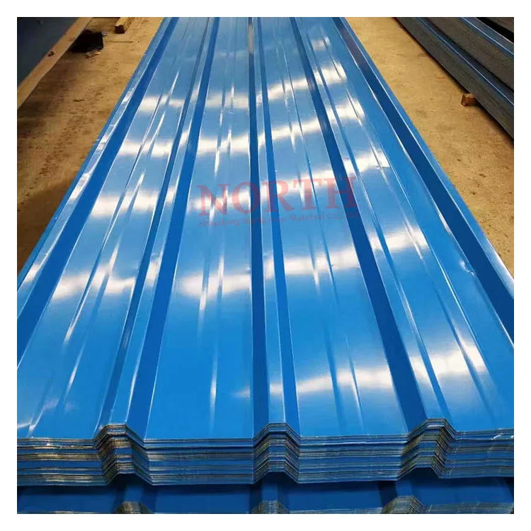 PVDF Paint Corrugated Steel Roof Sheet PPGI Roofing