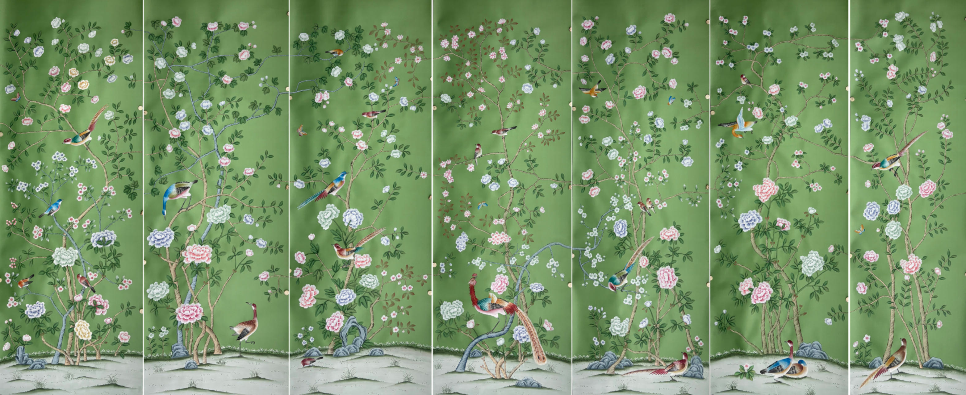 China Chinoiserie Wallpaper Mural Supplier-Ecwallpaper