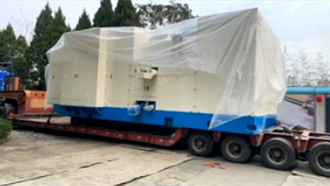 大型冷墩機設(shè)備搬運
