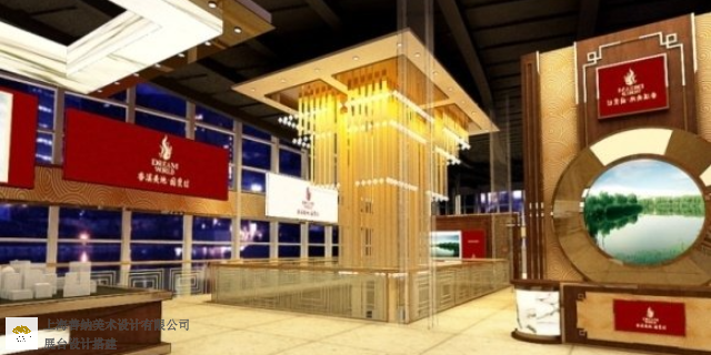 浙江企业产品展厅设计效果图 上海善纳美术设计供应