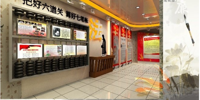 河南艺术展厅设计效果图 上海善纳美术设计供应