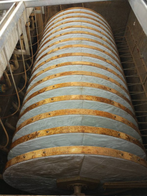 浦华3米滤池安装完成