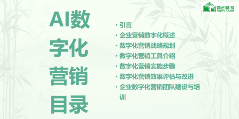 福建AI數(shù)字營(yíng)銷精英成長(zhǎng)訓(xùn)練營(yíng)優(yōu)勢(shì) 歡迎咨詢 廈門愛(ài)步精益咨詢供應(yīng)
