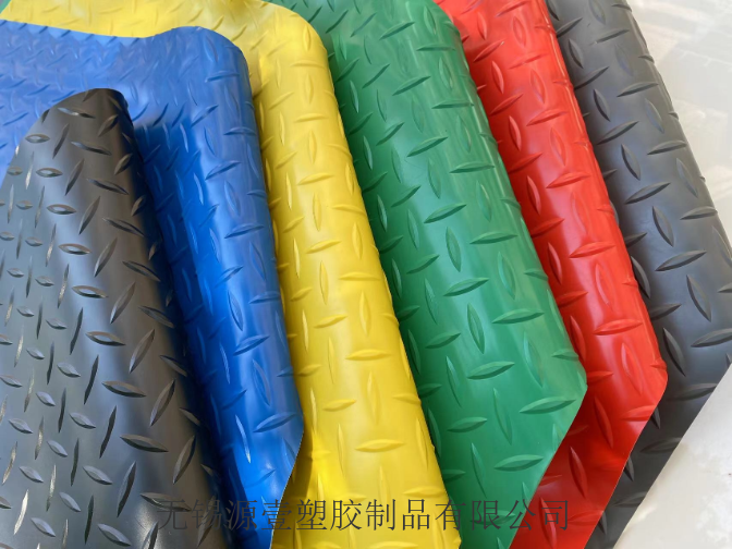鄂州车间PVC防滑耐压防水地垫塑料地毯,PVC防滑耐压防水地垫