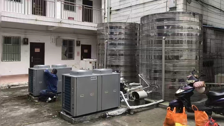 广东工业空气能热水工程厂家现货 绍兴市上虞博朗环保设备供应