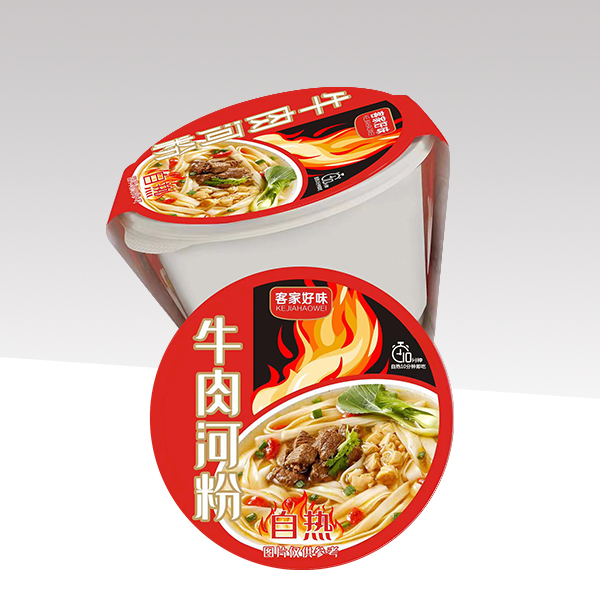 清遠桶裝自熱牛肉河粉食用方法 深圳市肽友緣食品科技供應