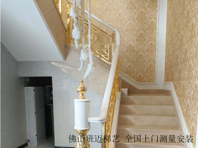 西藏镀铜楼梯扶手全国上门测量 佛山市禅城区班迈五金制品供应