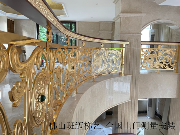 重庆铜艺雕刻楼梯扶手一件批发,楼梯扶手