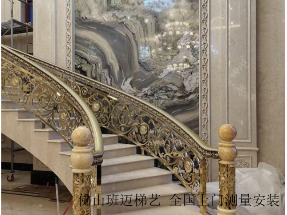 天津法式铜楼梯品牌 佛山市禅城区班迈五金制品供应