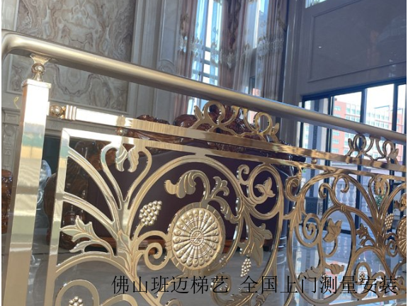 北京豪宅铜楼梯全国上门测量 佛山市禅城区班迈五金制品供应