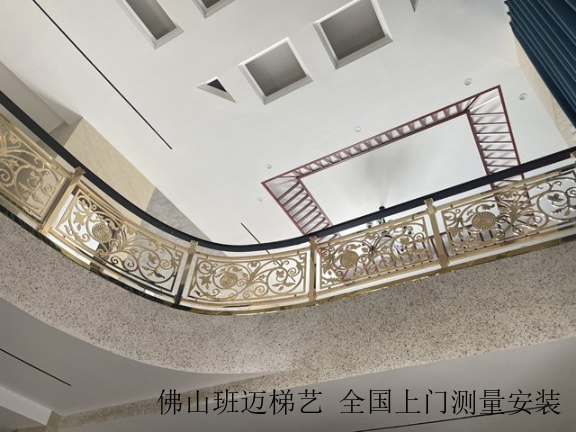 黑龙江铜楼梯扶手图片,铜楼梯