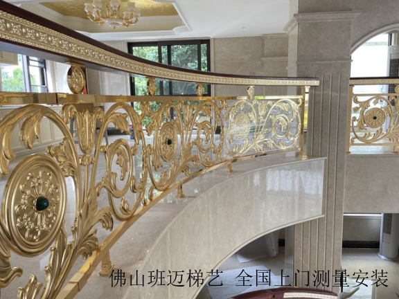 北京铜艺雕刻铜楼梯扶手价格 佛山市禅城区班迈五金制品供应