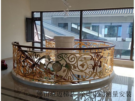 北京铜艺雕刻铜楼梯围栏 佛山市禅城区班迈五金制品供应